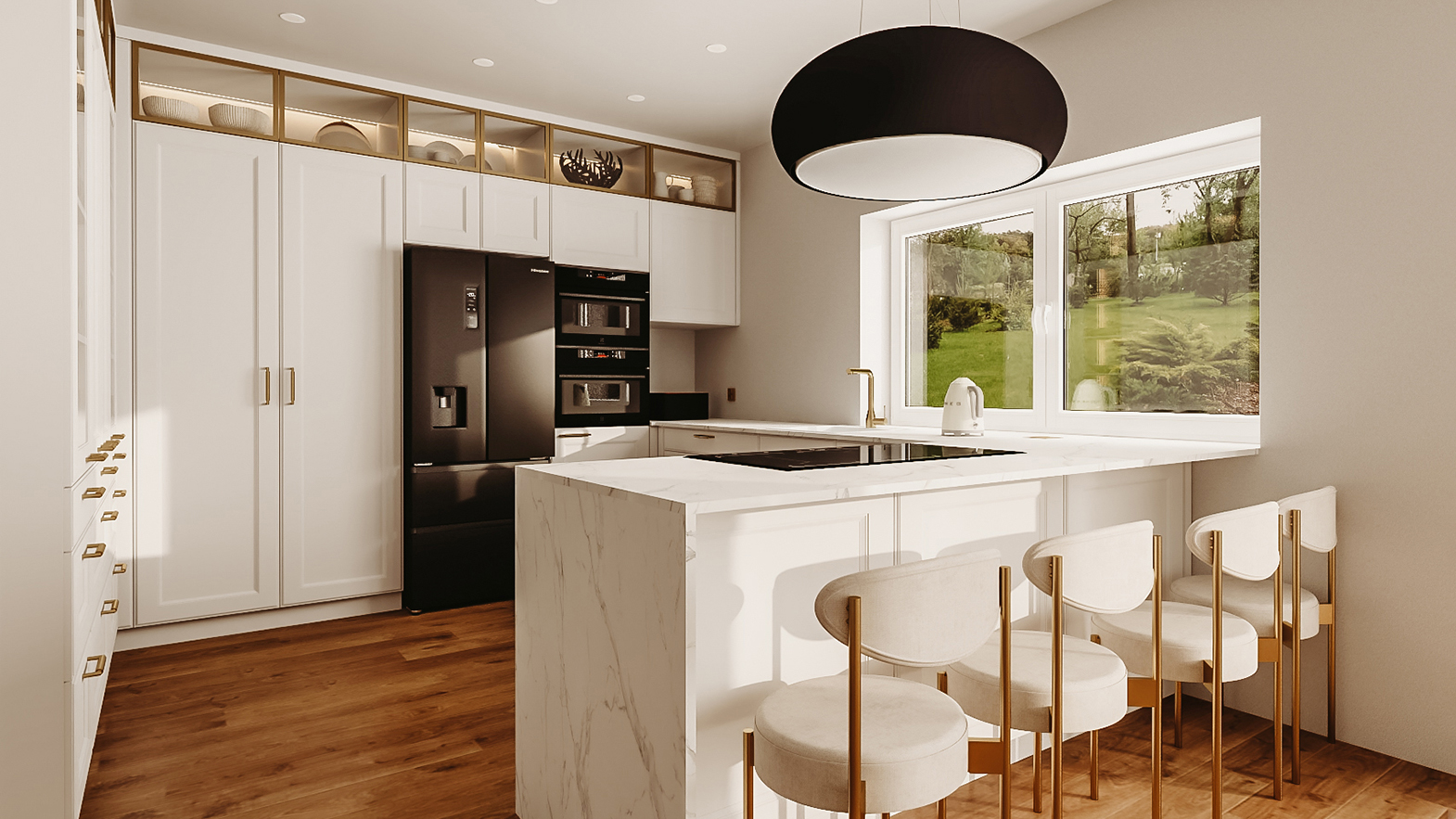 czy warto zrobić kuchnię otwartą na salon