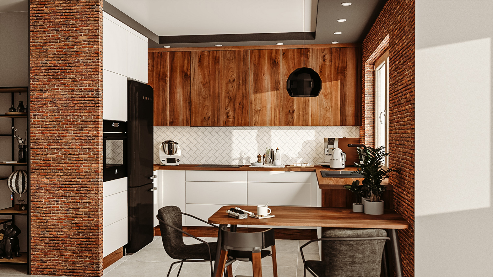 kuchnia otwarta aranżacje