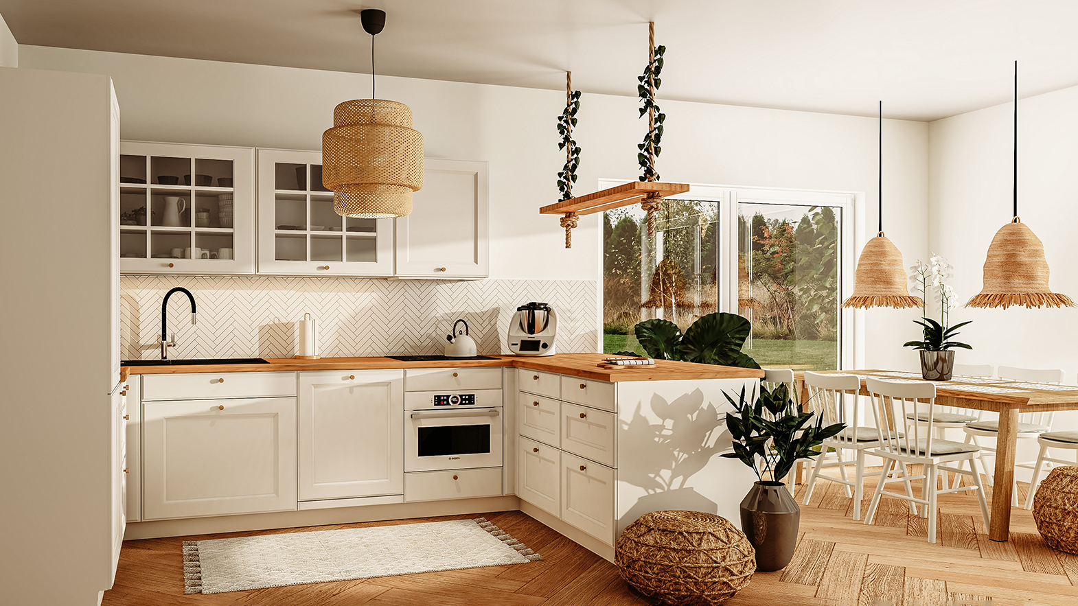 kuchnia otwarta inspiracje