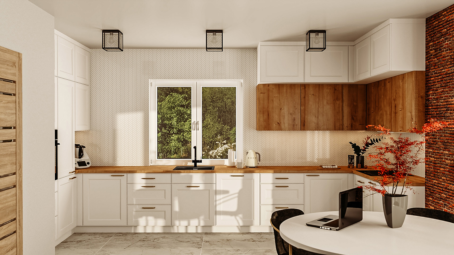 kuchnia otwarta na salon czy warto