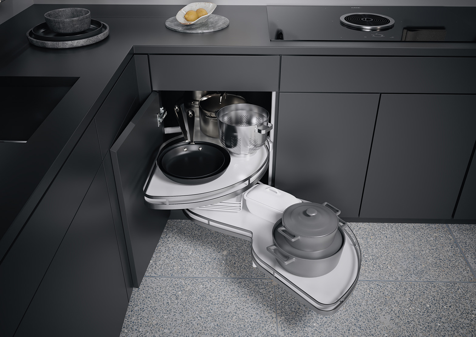 narożnik kuchenny lemans