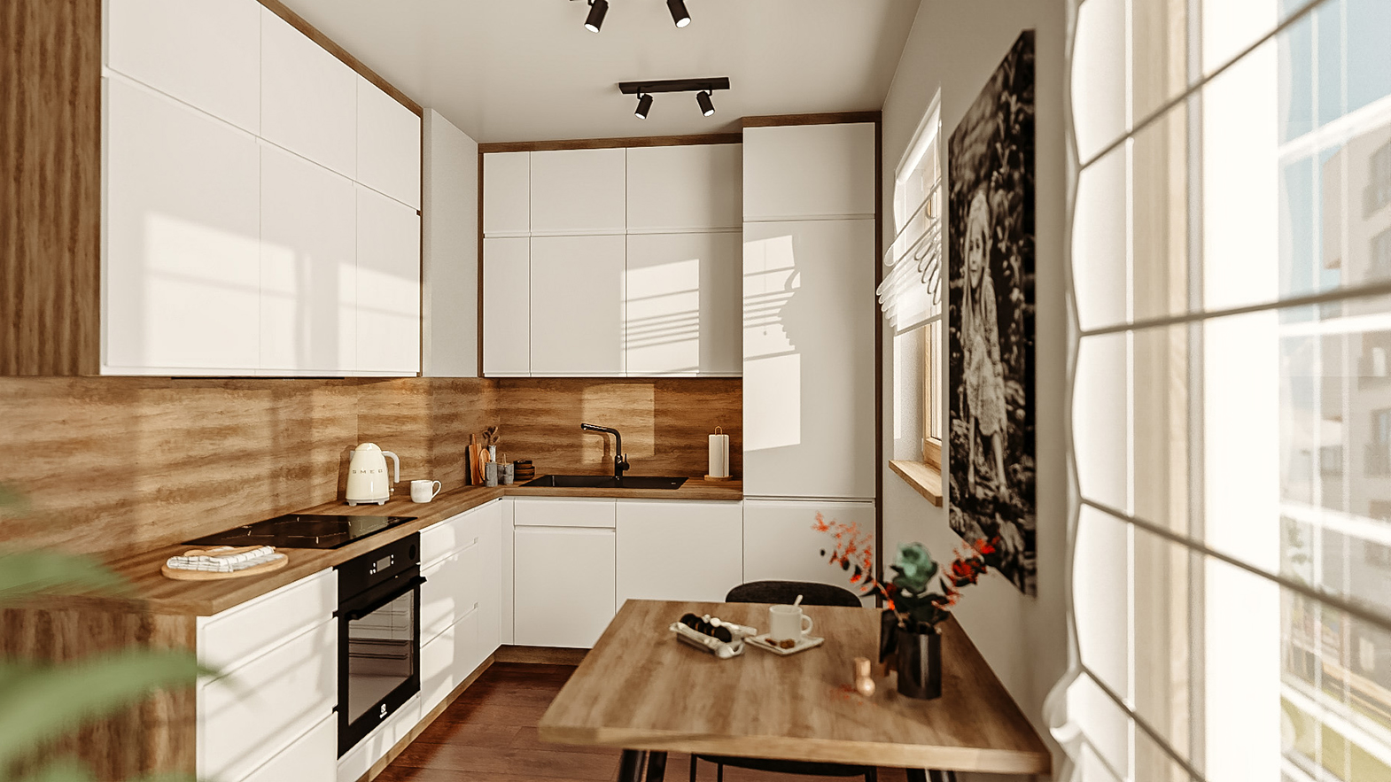 ergonomia w małej kuchni