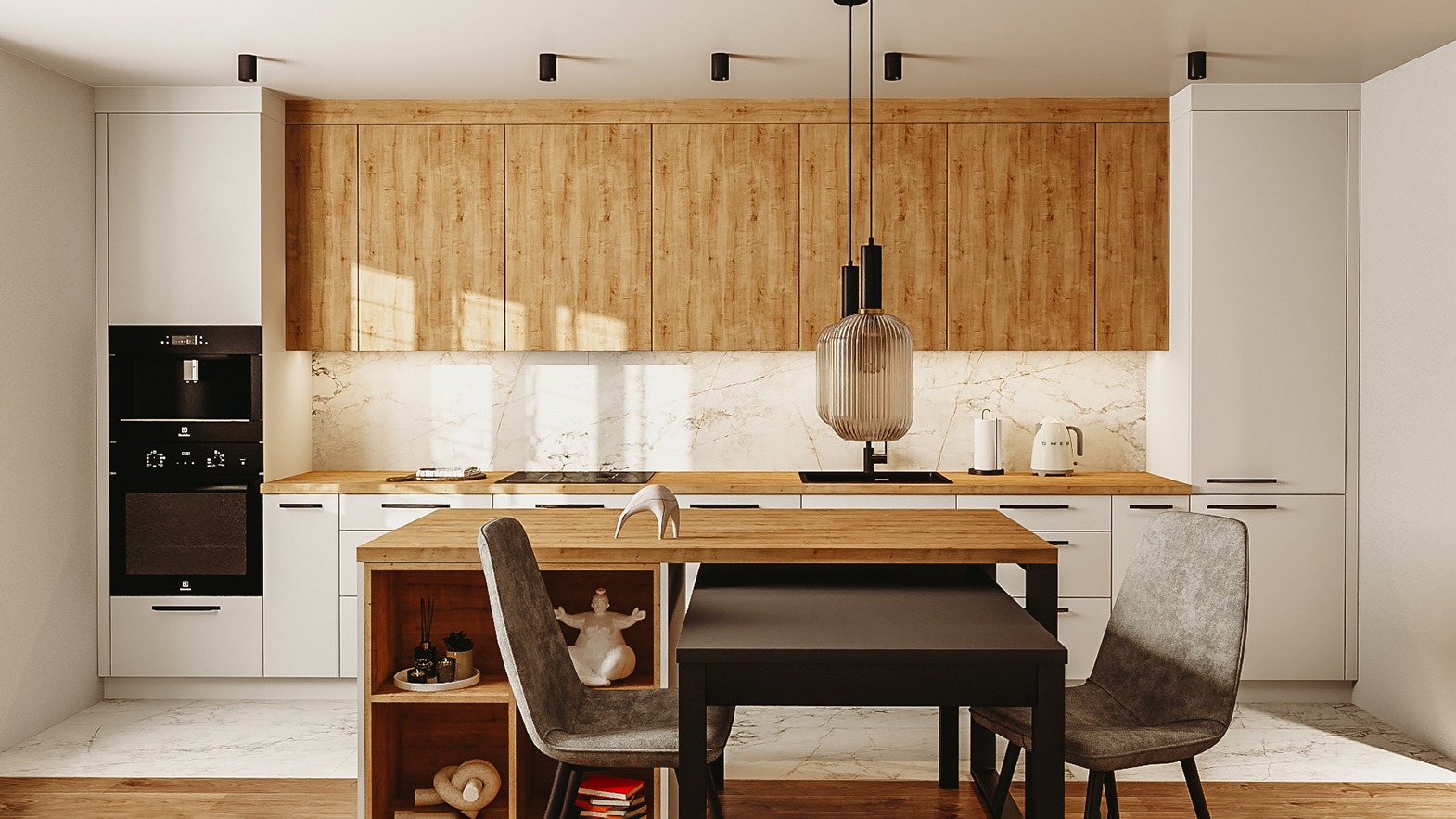 strefy robocze kuchnia