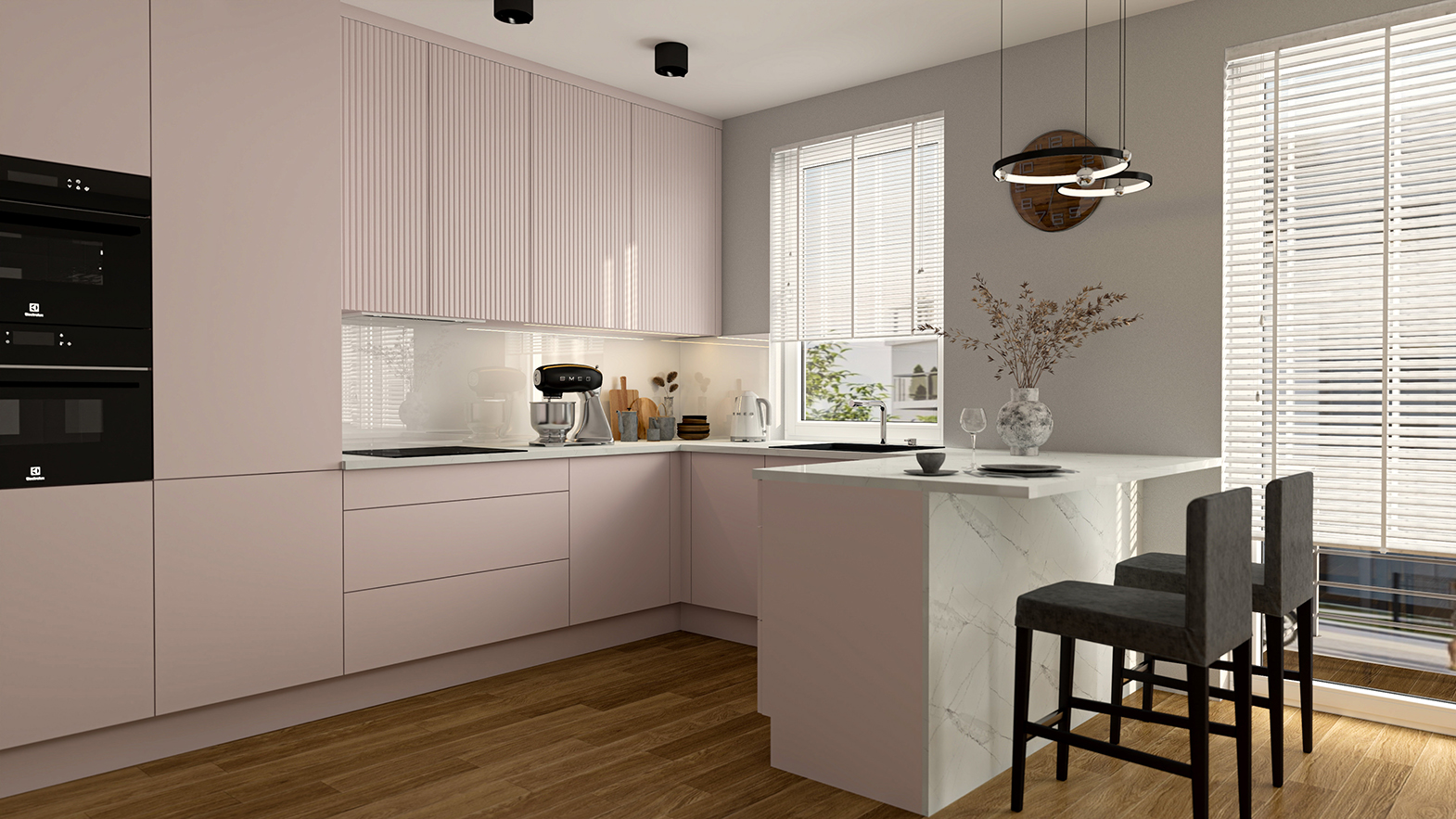 strefy robocze w kuchni